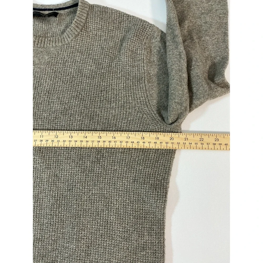 Banana Republic Men's Waffle Knit Sweater Brown Size M